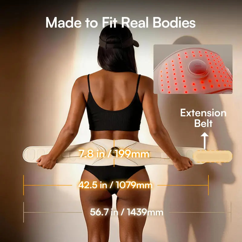 【RESTOCK】INIA PULSE 1064Nm Red Light Belt | All-In-One Postpartum Sculptor: Fade Stretch Marks & Tighten "Mommy Pooch" | 1064Nm Deep-Nir & EMS Abdominal Repair Belt,Summer Beauty Gift Ideas