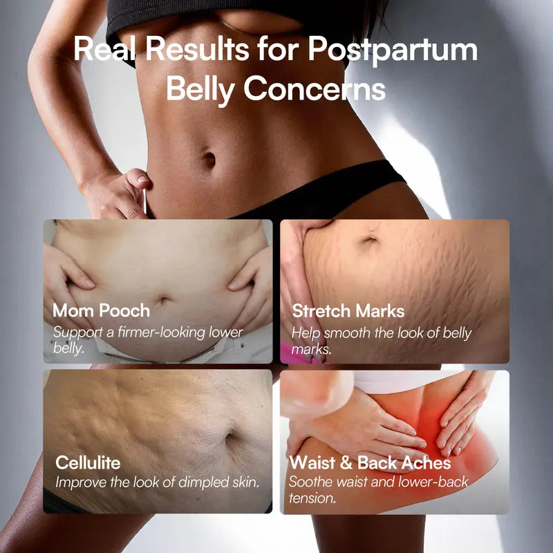 【RESTOCK】INIA PULSE 1064Nm Red Light Belt | All-In-One Postpartum Sculptor: Fade Stretch Marks & Tighten "Mommy Pooch" | 1064Nm Deep-Nir & EMS Abdominal Repair Belt,Summer Beauty Gift Ideas