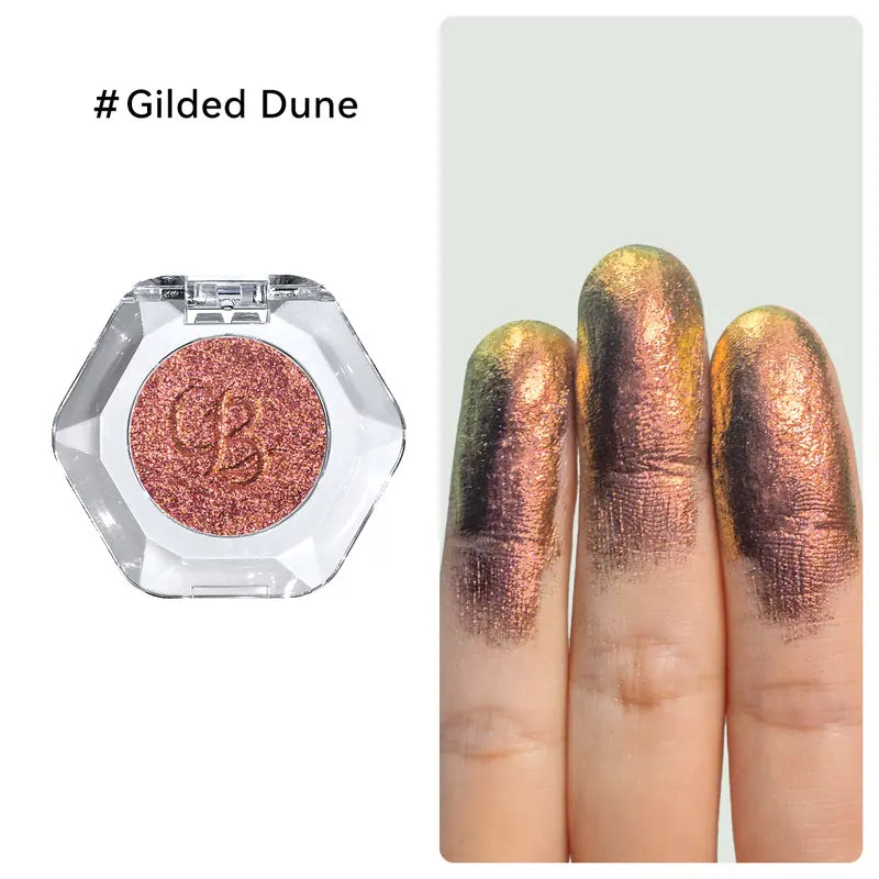 [HOT Picks]Ourbella Single Multi-Chrome Eyeshadows, Sparkly Shimmer Glitter Eyeshadow, Iridescent Shimmer, Talc Free, Holographic ,Color-Shifting, Metallic Iridescent Shimmer Shadow Duochrome,Tiktokshopblackfriday