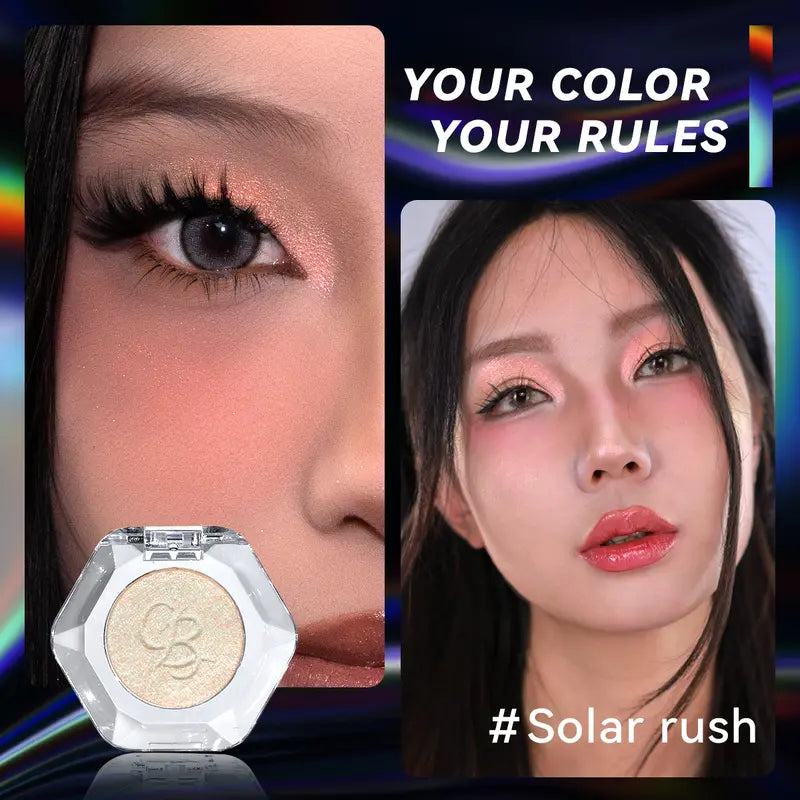 [HOT Picks]Ourbella Single Multi-Chrome Eyeshadows, Sparkly Shimmer Glitter Eyeshadow, Iridescent Shimmer, Talc Free, Holographic ,Color-Shifting, Metallic Iridescent Shimmer Shadow Duochrome,Tiktokshopblackfriday