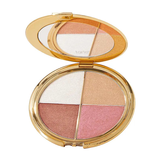 Tarte Glow Wardrobe Eye & Cheek Palette - Eyeshadow and Highlighter Makeup