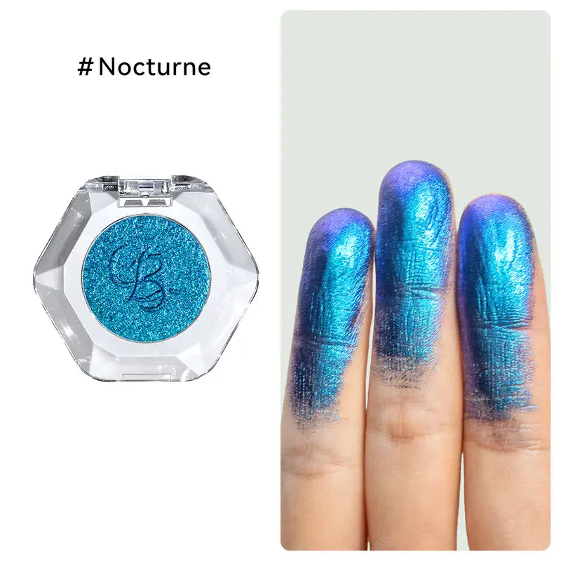 [HOT Picks]Ourbella Single Multi-Chrome Eyeshadows, Sparkly Shimmer Glitter Eyeshadow, Iridescent Shimmer, Talc Free, Holographic ,Color-Shifting, Metallic Iridescent Shimmer Shadow Duochrome,Tiktokshopblackfriday