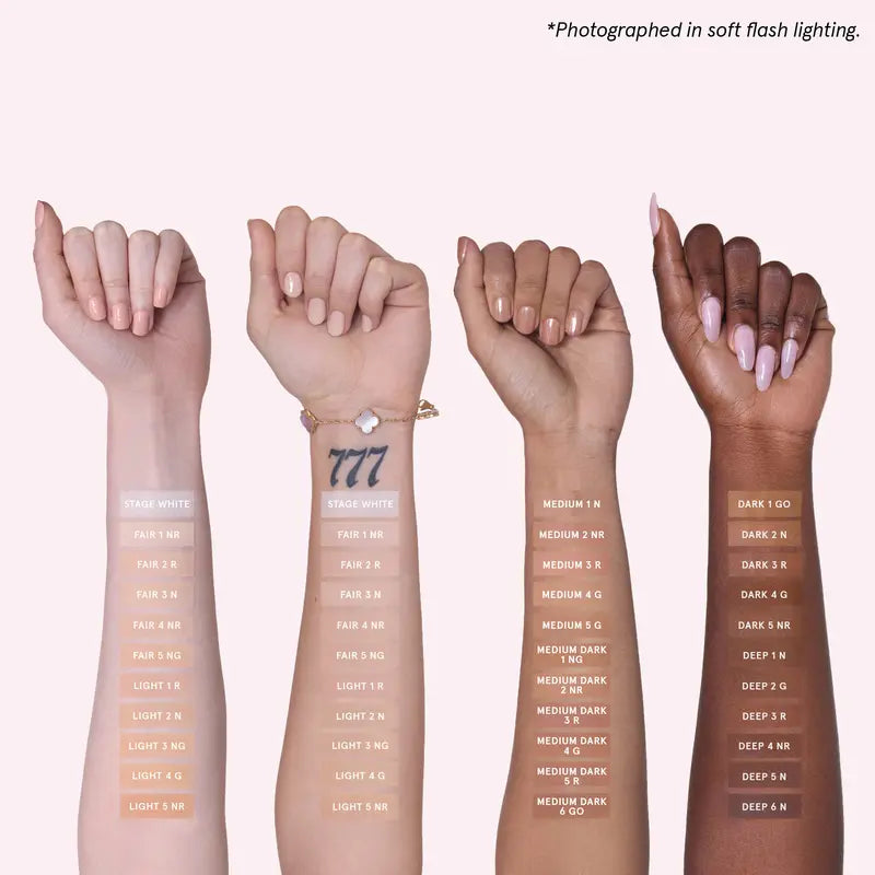 ONE/SIZE | Turn up the Base Versatile Powder Foundation – Buildable Soft Matte Coverage, 12-Hour Wear, Blurring & Multiuse Powder in 33 Inclusive Shades