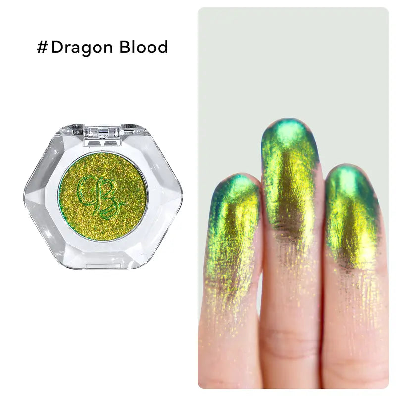 [HOT Picks]Ourbella Single Multi-Chrome Eyeshadows, Sparkly Shimmer Glitter Eyeshadow, Iridescent Shimmer, Talc Free, Holographic ,Color-Shifting, Metallic Iridescent Shimmer Shadow Duochrome,Tiktokshopblackfriday
