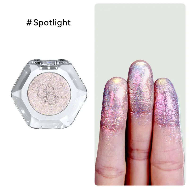 [HOT Picks]Ourbella Single Multi-Chrome Eyeshadows, Sparkly Shimmer Glitter Eyeshadow, Iridescent Shimmer, Talc Free, Holographic ,Color-Shifting, Metallic Iridescent Shimmer Shadow Duochrome,Tiktokshopblackfriday
