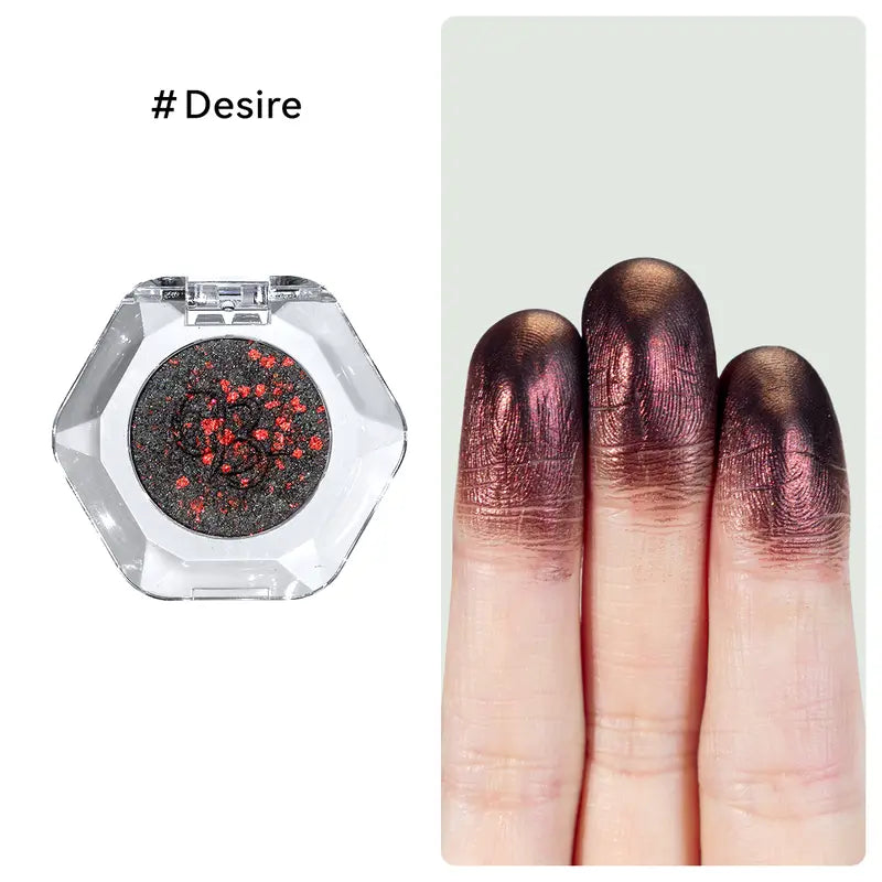 [HOT Picks]Ourbella Single Multi-Chrome Eyeshadows, Sparkly Shimmer Glitter Eyeshadow, Iridescent Shimmer, Talc Free, Holographic ,Color-Shifting, Metallic Iridescent Shimmer Shadow Duochrome,Tiktokshopblackfriday