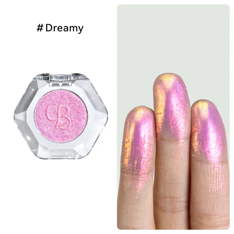 [HOT Picks]Ourbella Single Multi-Chrome Eyeshadows, Sparkly Shimmer Glitter Eyeshadow, Iridescent Shimmer, Talc Free, Holographic ,Color-Shifting, Metallic Iridescent Shimmer Shadow Duochrome,Tiktokshopblackfriday