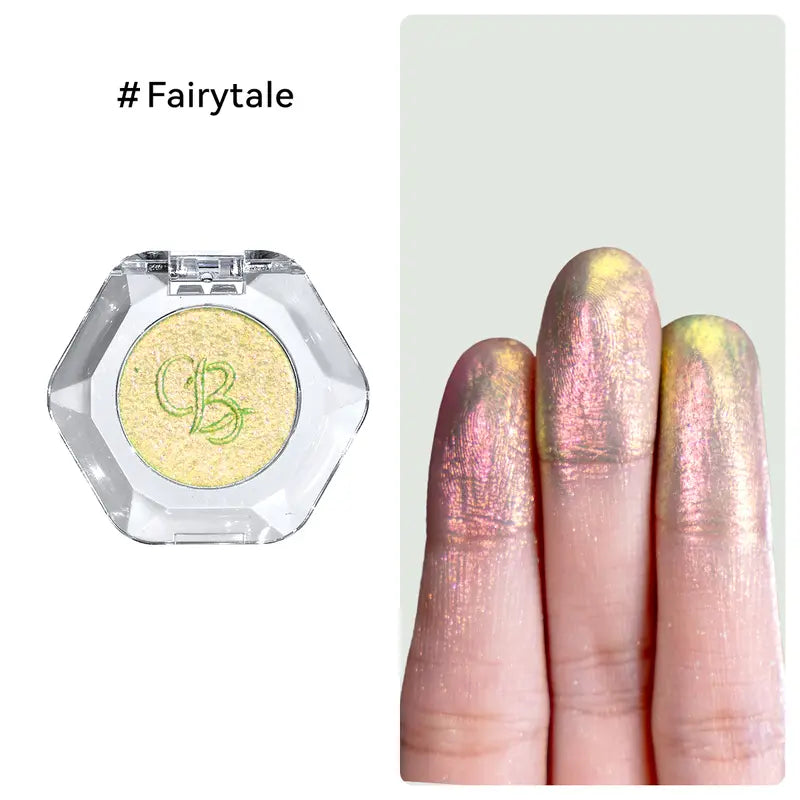 [HOT Picks]Ourbella Single Multi-Chrome Eyeshadows, Sparkly Shimmer Glitter Eyeshadow, Iridescent Shimmer, Talc Free, Holographic ,Color-Shifting, Metallic Iridescent Shimmer Shadow Duochrome,Tiktokshopblackfriday