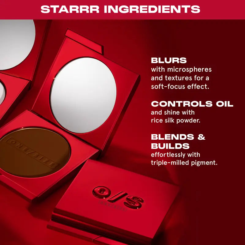ONE/SIZE | Turn up the Base Versatile Powder Foundation – Buildable Soft Matte Coverage, 12-Hour Wear, Blurring & Multiuse Powder in 33 Inclusive Shades