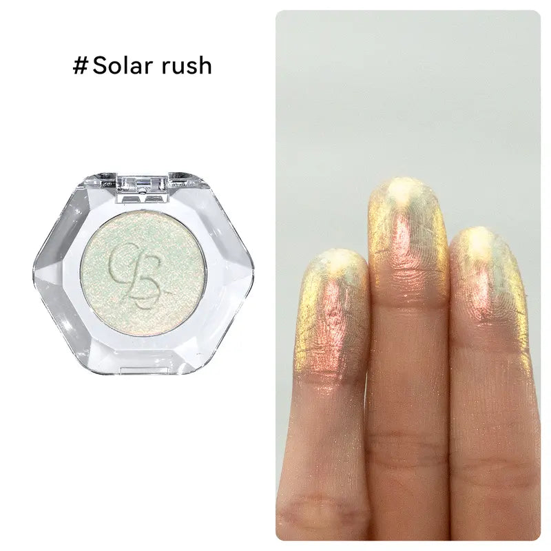 [HOT Picks]Ourbella Single Multi-Chrome Eyeshadows, Sparkly Shimmer Glitter Eyeshadow, Iridescent Shimmer, Talc Free, Holographic ,Color-Shifting, Metallic Iridescent Shimmer Shadow Duochrome,Tiktokshopblackfriday