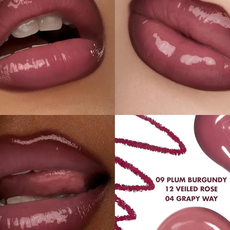 Volume Hack Trio Sweet Fig Set | Lip Combo for Plump, Hydrated & Glossy Lips | 3-In-1 Kit (3 Shades, Lip Mate Pencil 0.5G, Melting Balm 3.5G, & Color Gloss 4G)
