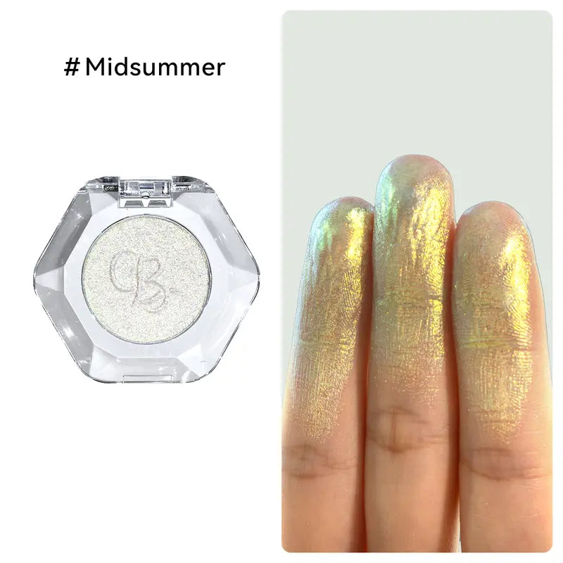 [HOT Picks]Ourbella Single Multi-Chrome Eyeshadows, Sparkly Shimmer Glitter Eyeshadow, Iridescent Shimmer, Talc Free, Holographic ,Color-Shifting, Metallic Iridescent Shimmer Shadow Duochrome,Tiktokshopblackfriday
