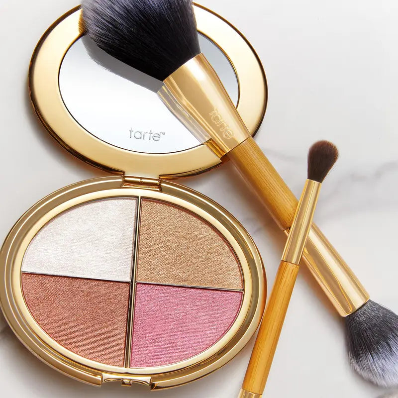 Tarte Glow Wardrobe Eye & Cheek Palette - Eyeshadow and Highlighter Makeup