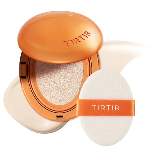 [TIRTIR Official] Mask Fit AI Filter Cushion Foundation L Full Size 0.63Oz / 18G L Natural Satin Finish Makeup for Long Lasting Coverage & Smooth Texture Concealer Cosmetic Matte Hydrate Hydrate