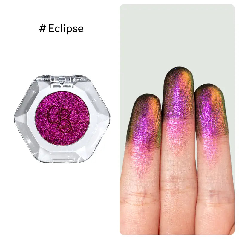 [HOT Picks]Ourbella Single Multi-Chrome Eyeshadows, Sparkly Shimmer Glitter Eyeshadow, Iridescent Shimmer, Talc Free, Holographic ,Color-Shifting, Metallic Iridescent Shimmer Shadow Duochrome,Tiktokshopblackfriday