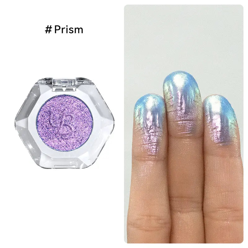 [HOT Picks]Ourbella Single Multi-Chrome Eyeshadows, Sparkly Shimmer Glitter Eyeshadow, Iridescent Shimmer, Talc Free, Holographic ,Color-Shifting, Metallic Iridescent Shimmer Shadow Duochrome,Tiktokshopblackfriday
