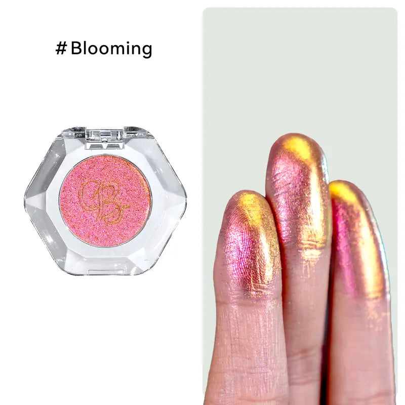 [HOT Picks]Ourbella Single Multi-Chrome Eyeshadows, Sparkly Shimmer Glitter Eyeshadow, Iridescent Shimmer, Talc Free, Holographic ,Color-Shifting, Metallic Iridescent Shimmer Shadow Duochrome,Tiktokshopblackfriday