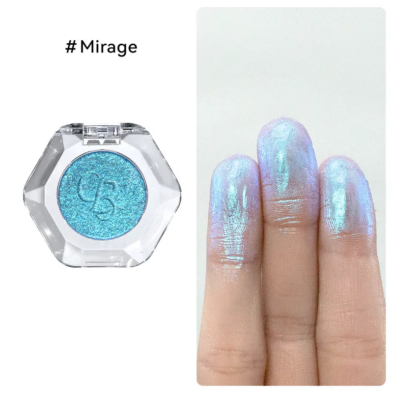 [HOT Picks]Ourbella Single Multi-Chrome Eyeshadows, Sparkly Shimmer Glitter Eyeshadow, Iridescent Shimmer, Talc Free, Holographic ,Color-Shifting, Metallic Iridescent Shimmer Shadow Duochrome,Tiktokshopblackfriday